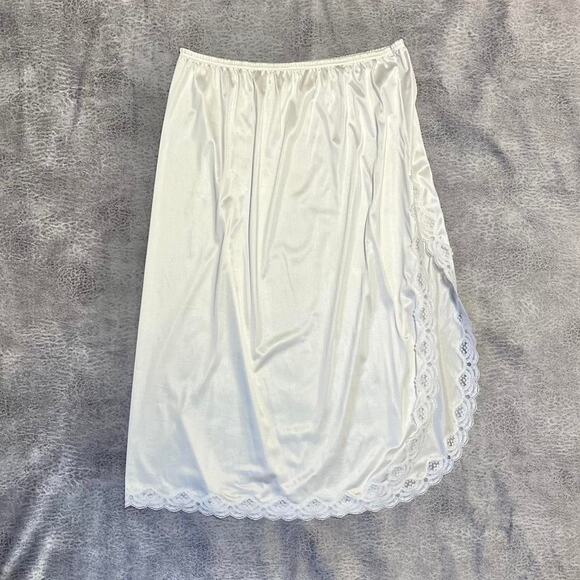 Vanity fair vintage midi slip skirt - Picture 1 of 6